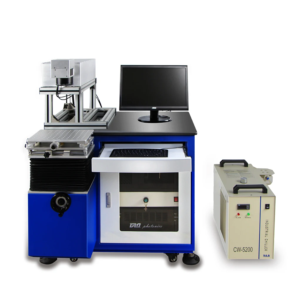 1064nm 3w 5W 10W UV logo laser making machine  on metal jewelry plastic