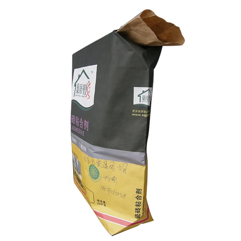 gypsum powder 25kg 50kg bag cement paper bag paper sacks multiwall paper bag