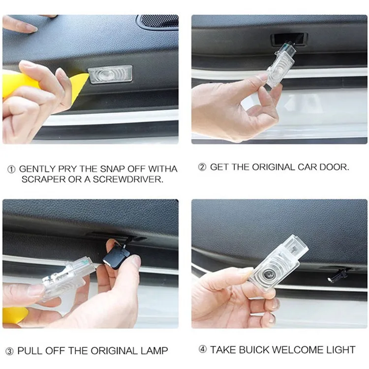 Auto Led Door Warning Light Welcome Lamp Courtesy Shadow Car Door Led Car Logo Projector Light for BMW e60