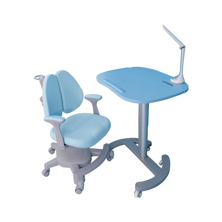 2020 Hot Sale Factory Supply Green Wooden Kids Table and Chair Play and Study Set Kindergarten Toddler Round Desk