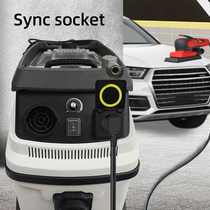 Paint Remove Sander Machine with Vacuum Cleaner Wood Wall Putty Sander