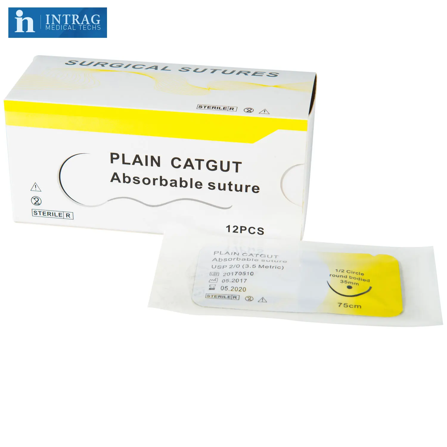 
Absorbable Suture Polyglactine Braided 