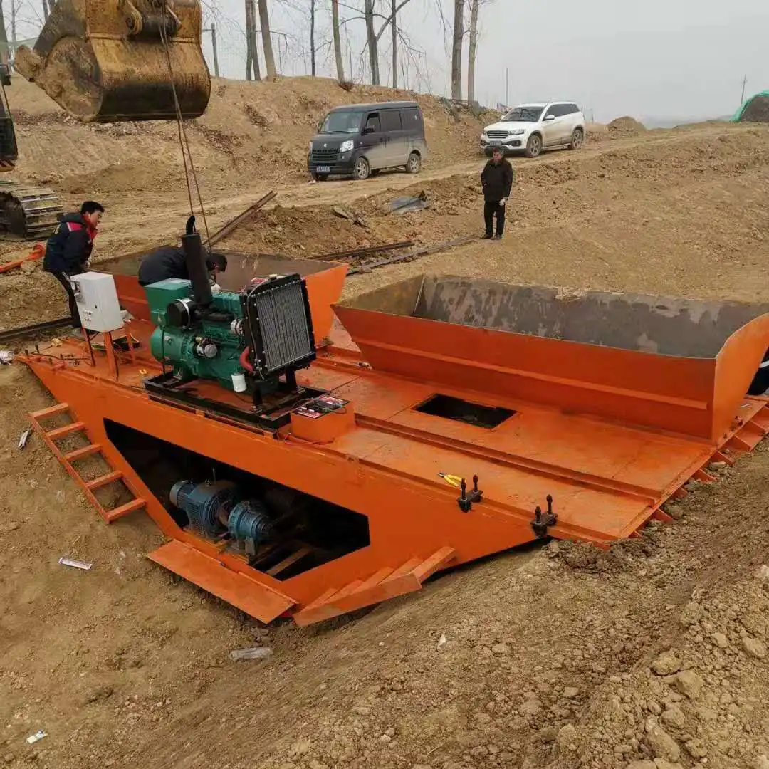 Self Propelled Cement Ditch Machine  Water Channel making Machine