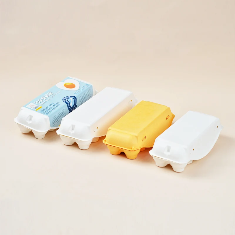 Manufacturer disposable sugarcane biodegradable 12 holes paper egg tray