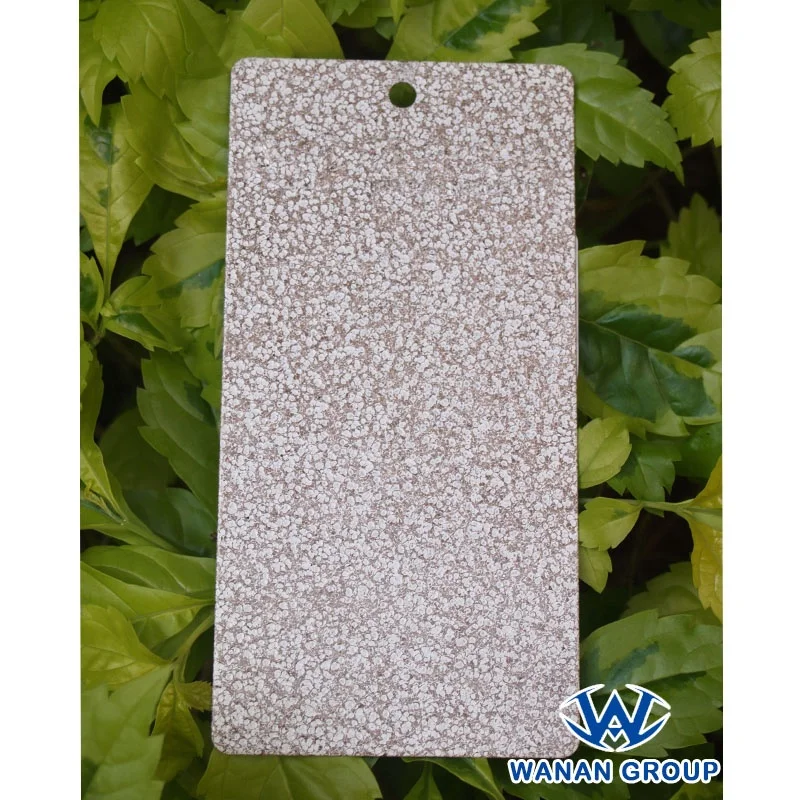 white spotted powder paint stone effect powder coating
