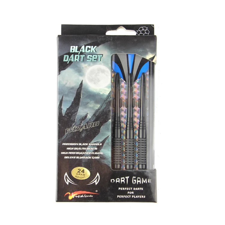 Hot selling 3 Pieces Professional Darts Games Accessories  steel tip professional  brass  darts with shafts flights