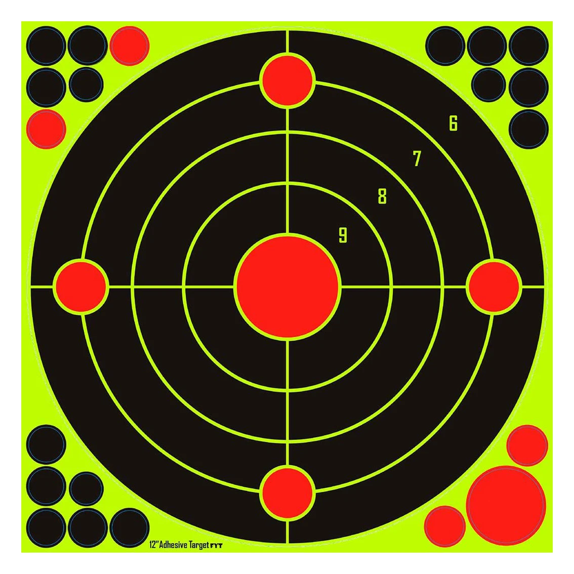 Adhesive Shooting Targets Reactive Self Stick Splatter Paper for Gun Shooting Targets