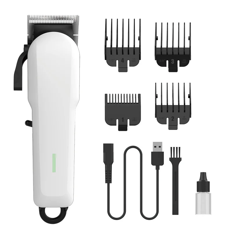 Цифровая резка с дисплеем, прочная зарядка USB, парикмахерские ножницы, черная основа для лица, доступны для DIY