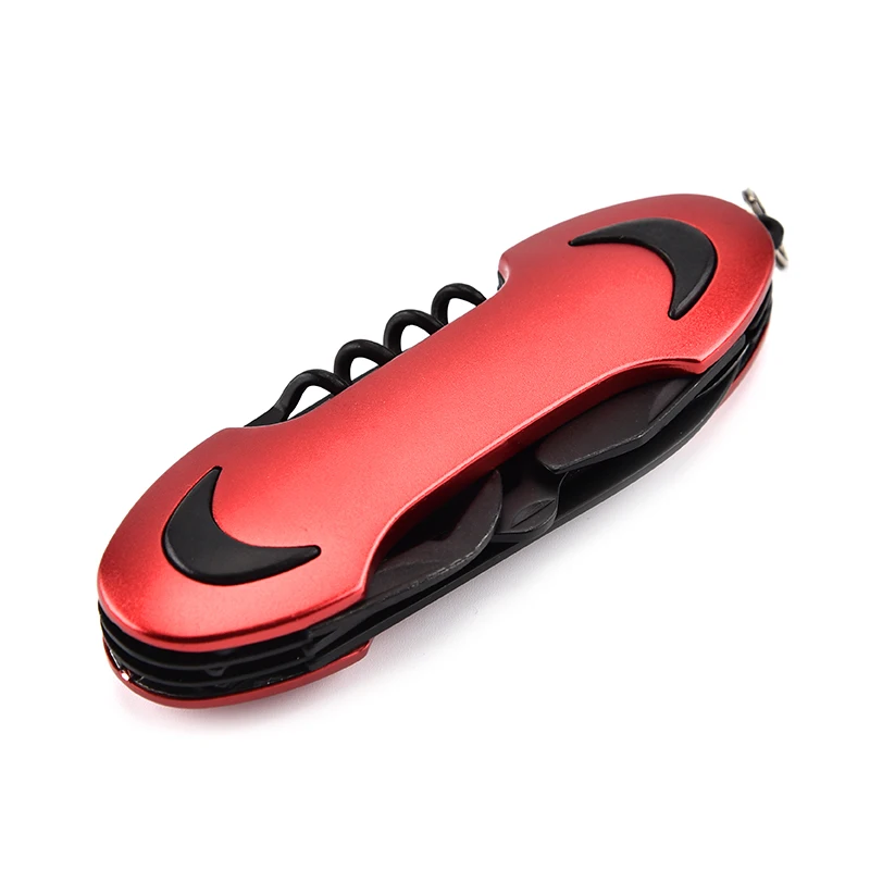 Outdoor Active Black Coating Hand Tools Pocket Knives Multi Functional Swiss Pocket Knife High Quality Swiss Pocket Knives