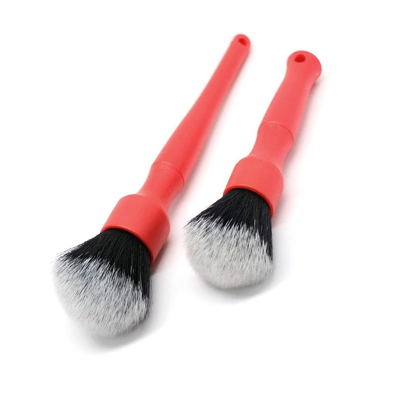 Car Detailing Brush set For Wheels, Interior, Air Vents, Trim Car Cleaning Brush