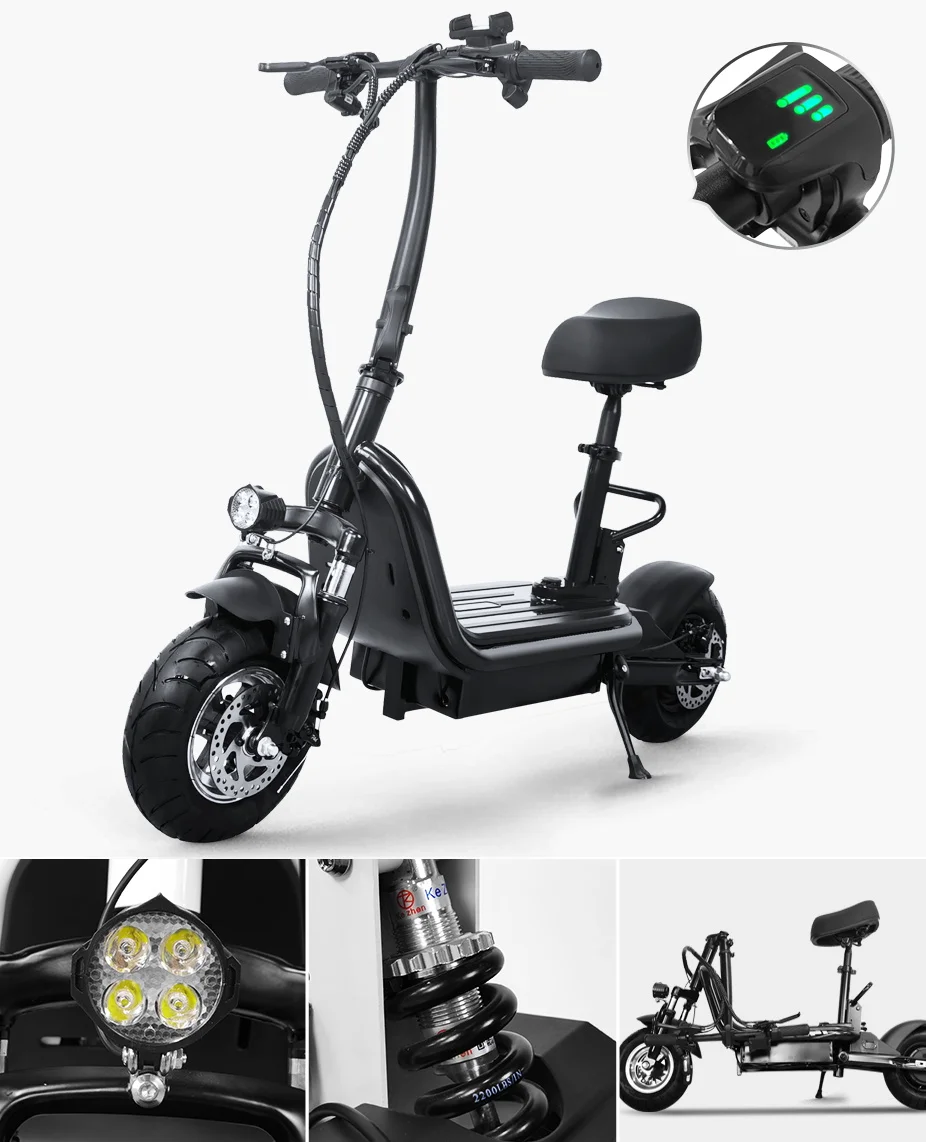 11 inch integrated wheels powerful 400w 48v 20A Battery 38km/h tubeless tire electric folding e bike electric bicycle