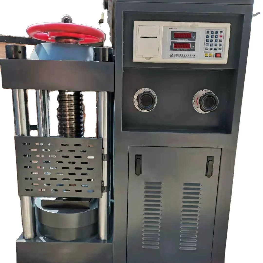 Cement cube testing Concrete cube compression strength testing machine semi-automatic concrete compression testing
