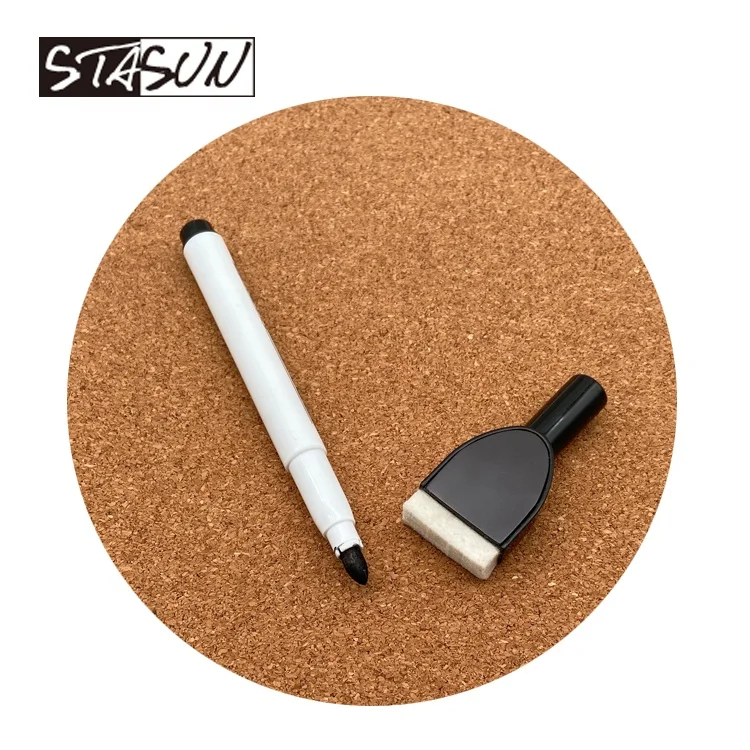 STASUN Office Magnetic Dry Erase Marker Pen Whiteboard Marker With Eraser Magnetic Marker