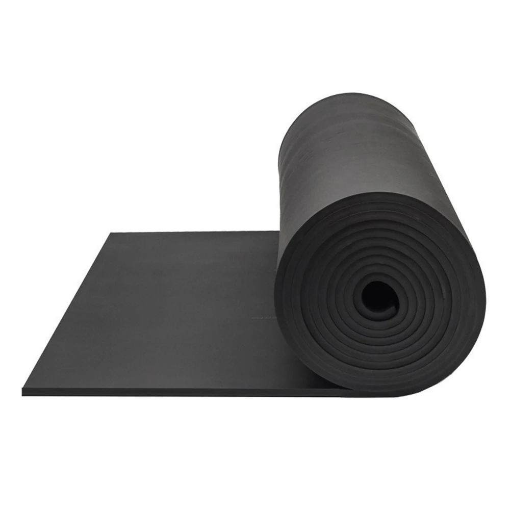 Funas With Self-adhesive/Aluminum Foil Multi-Function Soundproof & Fireproof Rubber Foam  Thermal Insulation Insulator Sheets