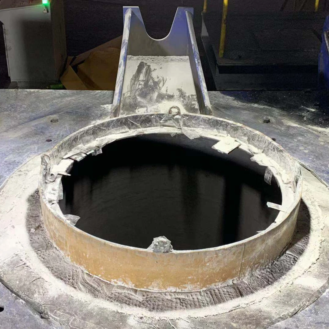 
ALU-RAM 130CU Refractory ramming mass for non-ferrous alloy in coreless induction furnace for copper Melting and Holding 