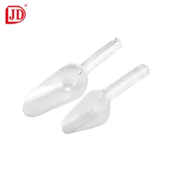 Hot Selling Bar 6/12//24 Oz Ice Shovels Clear Plastic Dry Ice Scoop Pc Ice Scoop