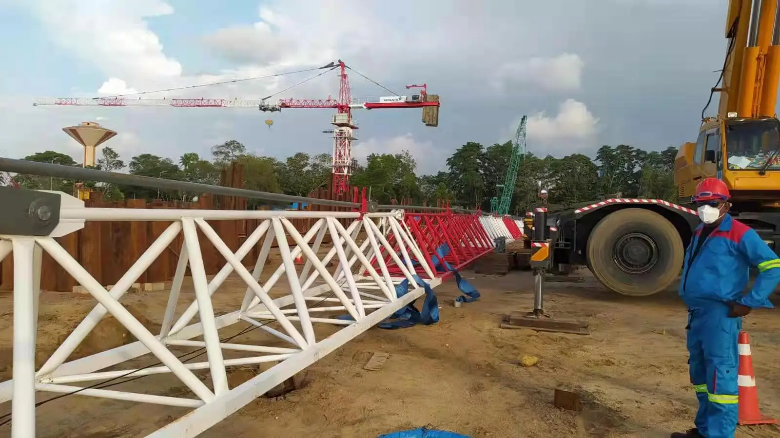 building tower crane