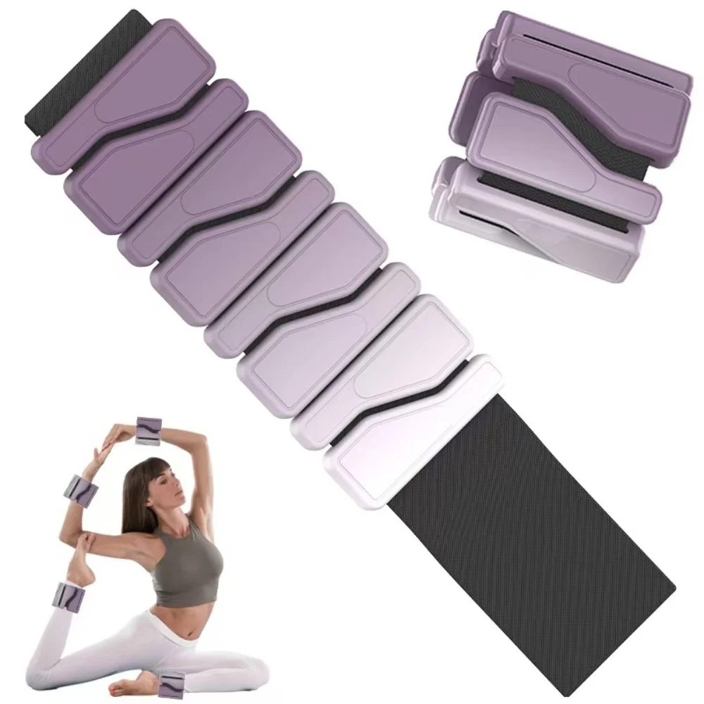 Yoga Weight-bearing Silicone Fitness Bracelet Invisible Equipment Leg Guard Arm Wrist Guard Sports Training Weight Ring