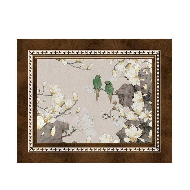 Crystal Fleece Carpets 3D Digital Printed Custom Persian Style Soft Crystal Velvet Room Rug Carpets For Livingroom Floor