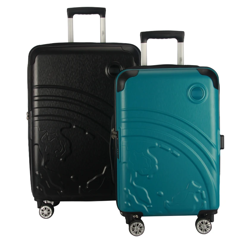 АБС-пластик Поликарбонат с твердыми стенками ручка багаж Pc жесткий корпус на колесиках для путешествия деловой колеса сумка для багажа