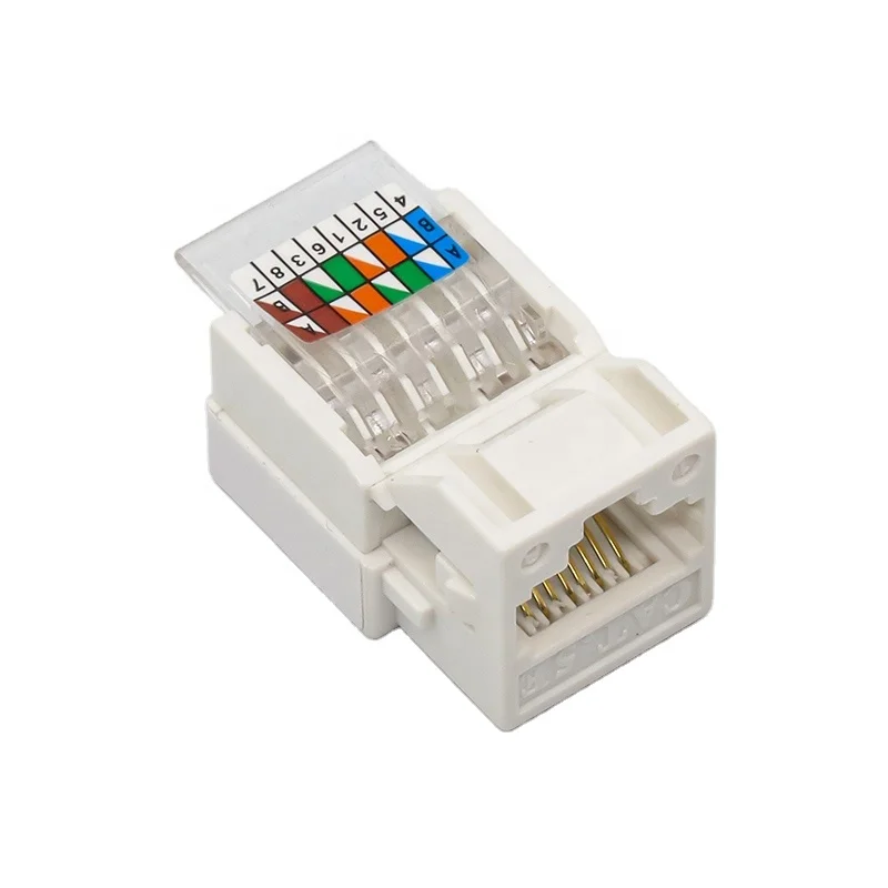 Хорошее качество, разъемы Rj45 Cat5E Ethernet Keystone Jack UTP