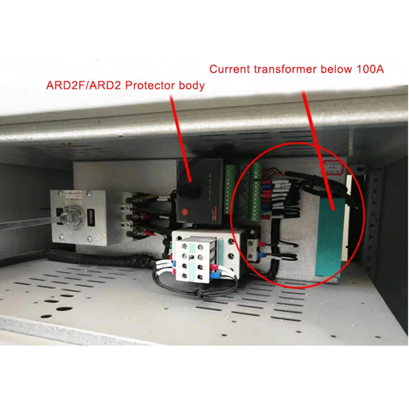 Acrel ARD2-100A Three Phase Intelligent Electronic Overload Underload 3-11KW Motor Protection Controller/ Device/Relay