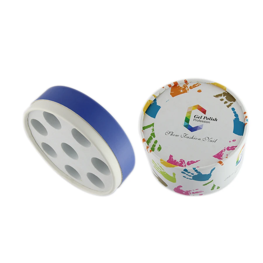 
Art window shaped tall presentation biodegradable custom printed gift paperboard cardboard kraft paper cylinder box 