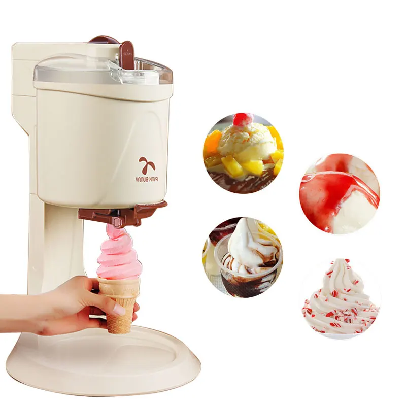 2021 Hot guangdong ice cream machine automatic small ice cream machine 3 flavor ice cream mixer machine