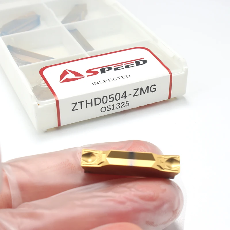 ZTGD0404/ZTFD0303/TDJ1.4/TDJ2/TDJ3/TDJ4/TDT 2E-1.0 RU/TDT3 TT9030 Grooving Parting Inserts Cutting Tools
