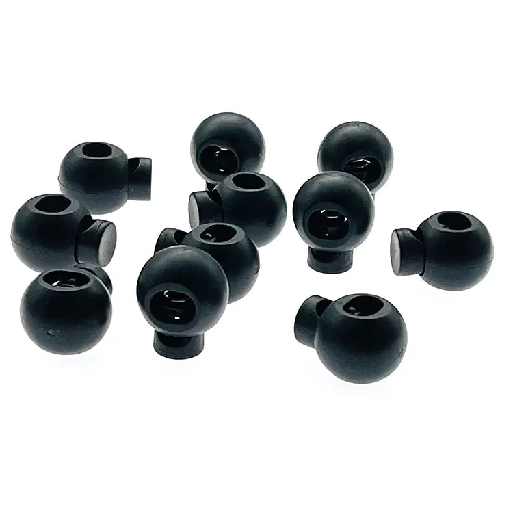 2023 Factory Price Plastic Spring Toggle Stopper Cord Locks Fasteners Toggles For Shoelaces