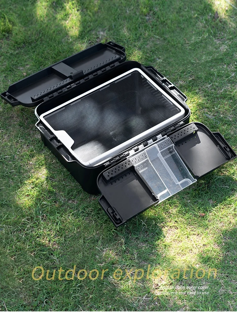 Reptile Feeding Box Snake Plastic Breeding Box for Bearded Gecko Dragon Lizard Spider Frog Scorpion