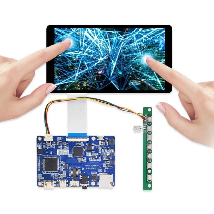 Resolution High Brightness Fhd 5.5 Inch 1920x1080 Lcd Display Touch Screen Module Controller Board