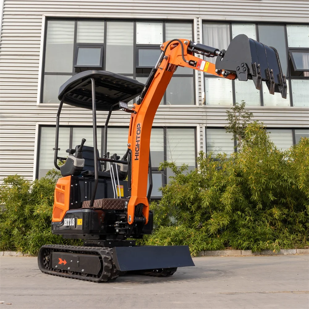 Mini Excavator HT-Y18 1.8 ton 2 Ton 3 Ton 4 Ton 6 Ton 7 Ton 8 Ton Diggers Minibagger Hydraulic Mini Excavator