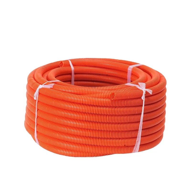 Various color of  plastic corrugated tube
