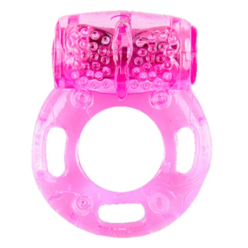 Cock Penis Ring Vibrator Silicone Rubber Male Products Strong Vibration Delay Ejaculation Cock Ring For Men Adult Sex Toy