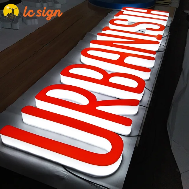 high quality acrylic Super slim acrylic lighted sign acrylic LOGO LED edge lit sign holder with aluminum base sign