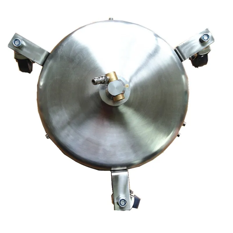 8 Inch Stainless Steel High Quality Whirlaway Pressure Washer Surface Cleaner High Pressure Washer Surface Cleaner With 3 Wheels