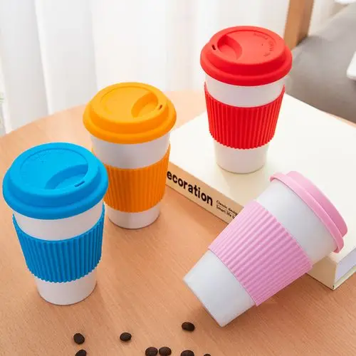 Cheap Factory Eco Coffee Cup Natural RICE HUSK Fibre Coffee Cup