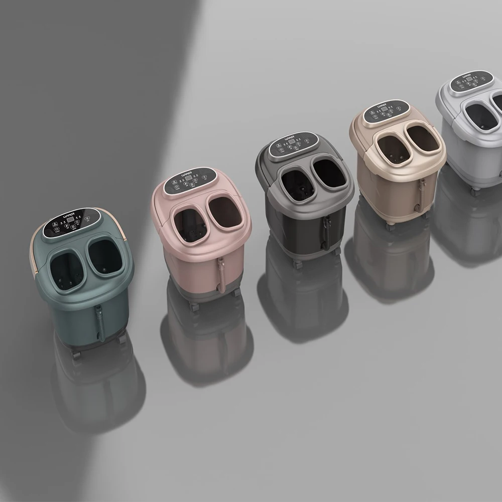 LUYAO 267A Water Temperature Control Relieve Feet Muscle Pain Foot Spa Massager Bath with Heat