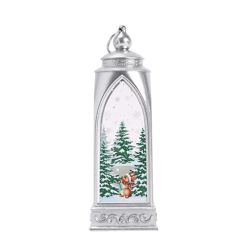  Weijiule ZF-073B-1 2021 новый продукт один воск Рождество цветная печать Арка фонарь для