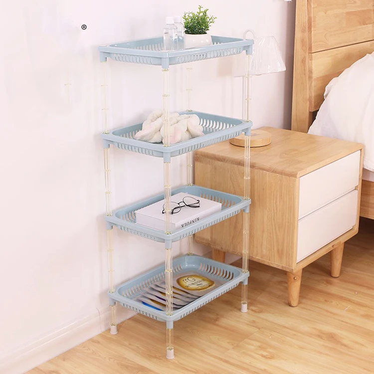 Bathroom And Kitchen Storage Rack Plastic Multifunctional Storage Holders Racks
