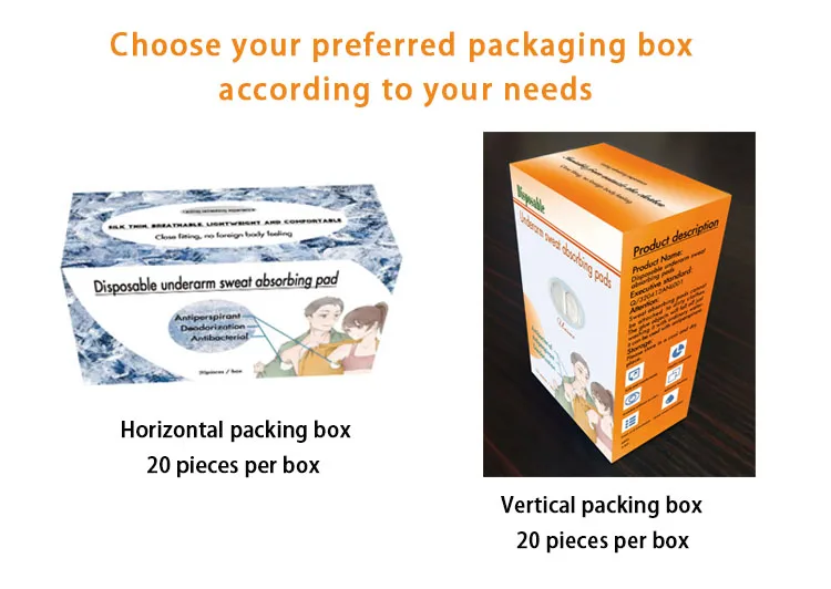 Thin sweat pads anti sweat perspiration absorbing patches for armpit