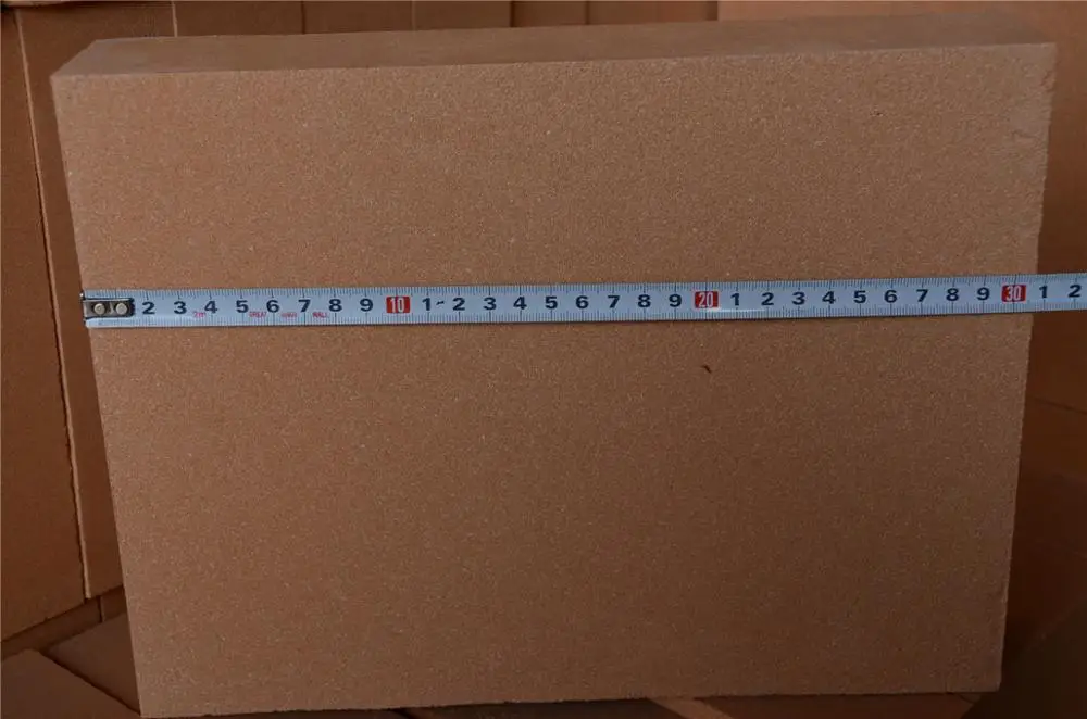 Standard size of light weight diatomite insulating bricks