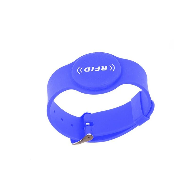 TK4100/T5577/EM4305 Classic 1K 4K NFC id bracelet rfid wristband nfc silicone bracelets