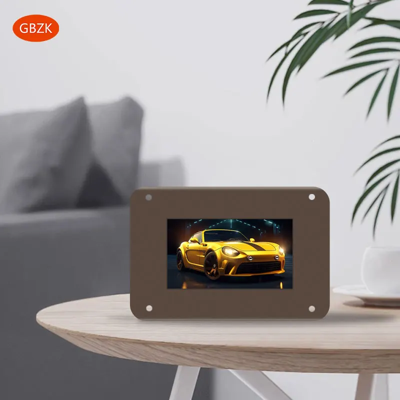 4 inch Mini Small Restaurant Tabletop LCD Advertising Equipment Wall Mounted and Standing Digital Signage Screen