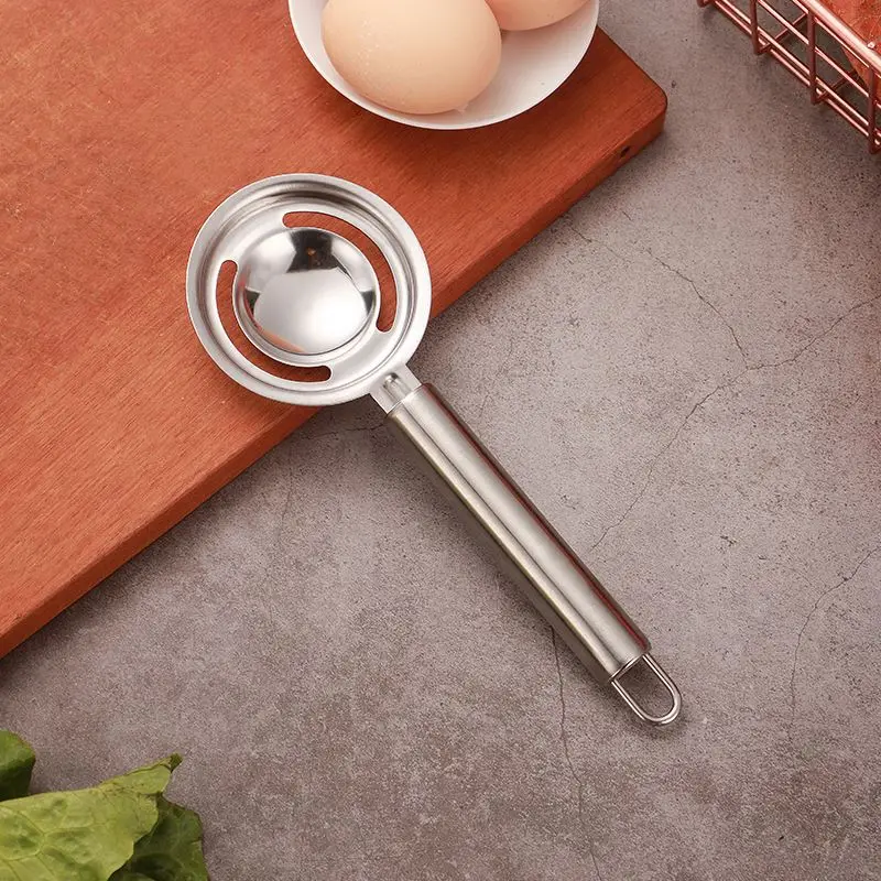 Egg Separator Top Seller Kitchen Accessories 430 Stainless Steel Egg Yolk Separator Egg White Separator
