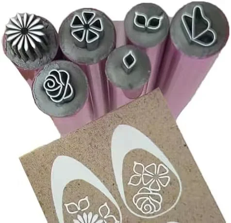 Factory Wholesale Price Creative New Style 6 Pieces Nail Art Stamp Pen Set High Quality Metal Nail Art Stamp Pen For Nail DIY