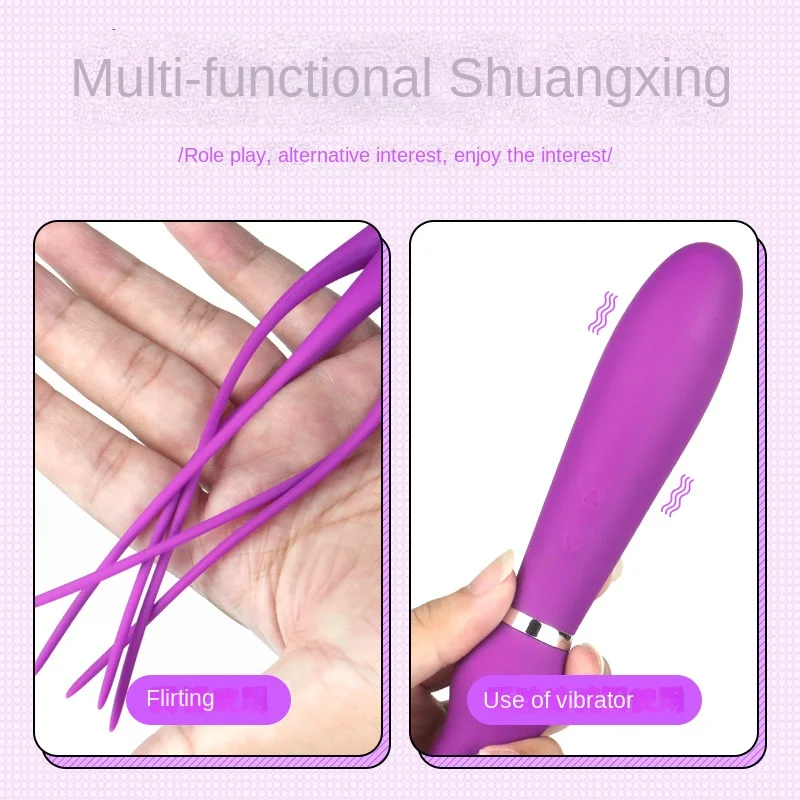 Sexy Av Stick Female Masturbation Vibrator Second Tide Sm Criminal Equipment Vibrator Female Slave Training Sex Products