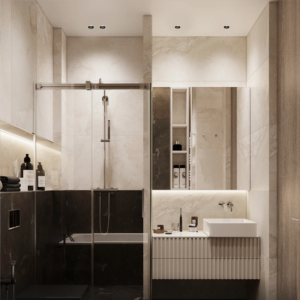 Aisilan wholesale antique office coffee shop bar white IP54 antiglare ceiling downlight LED Recessed ceiling fixture spotlight