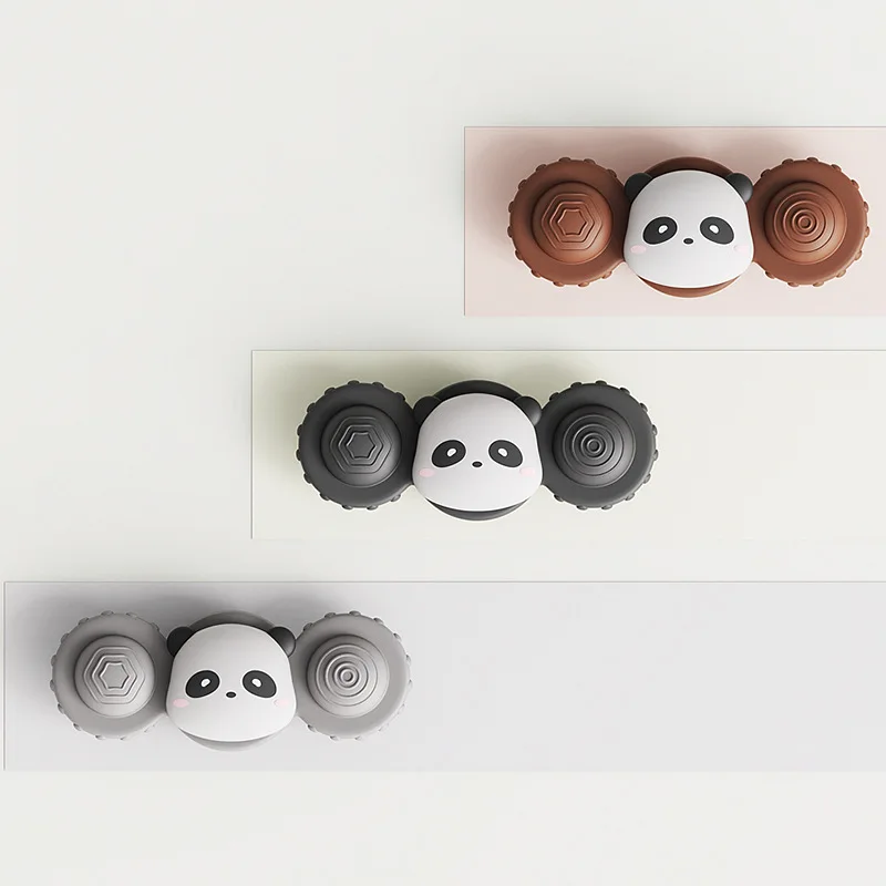 Food Grade Silicone Sensory Teether Toys For Baby 6 12 18 Months Suction Cup Spinner Toys Spinning Tops Bath Toys